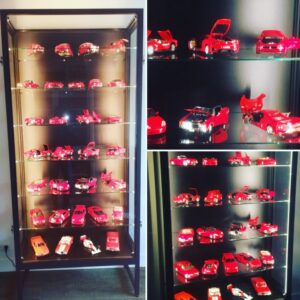 Vitrinekast miniaturen