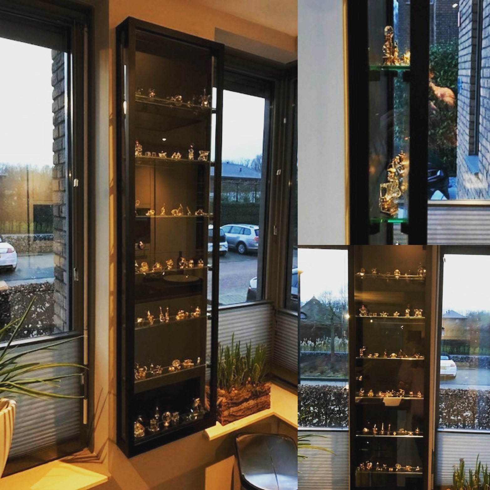 Vitrinekast Swarovski verzameling