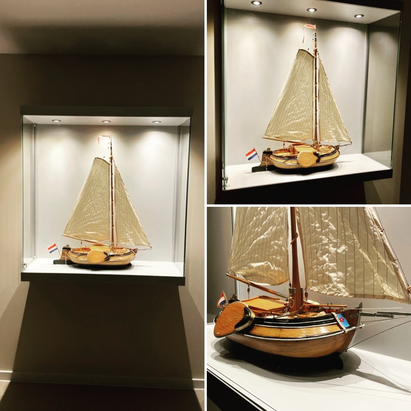 Maatwerkvitrinekast boot